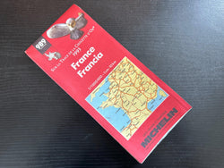 RÉÉDITION CARTE DE FRANCE MICHELIN 989 de 1993