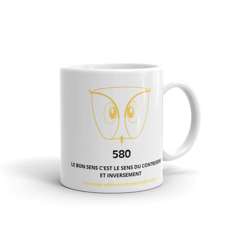 Mug Sur la Trace de la Chouette d’Or® Énigme 580 LE BON SENS C'EST ...