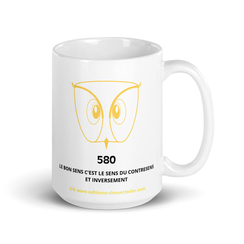 Mug Sur la Trace de la Chouette d’Or® Énigme 580 LE BON SENS C'EST ...