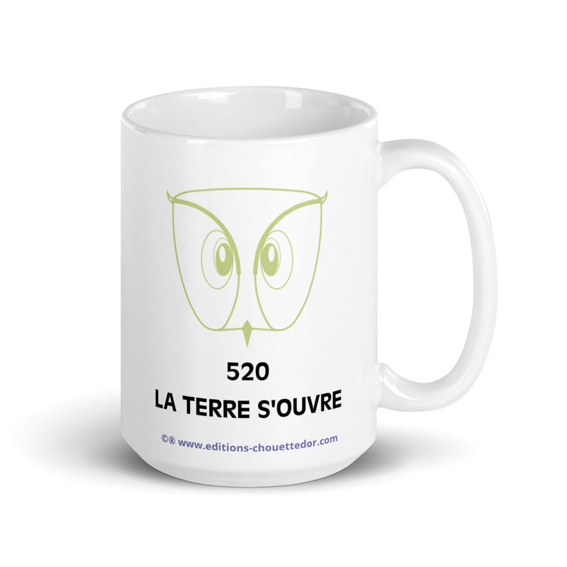 On the Trail of the Golden Owl® Mug Riddle 520 THE EARTH IS OPENING